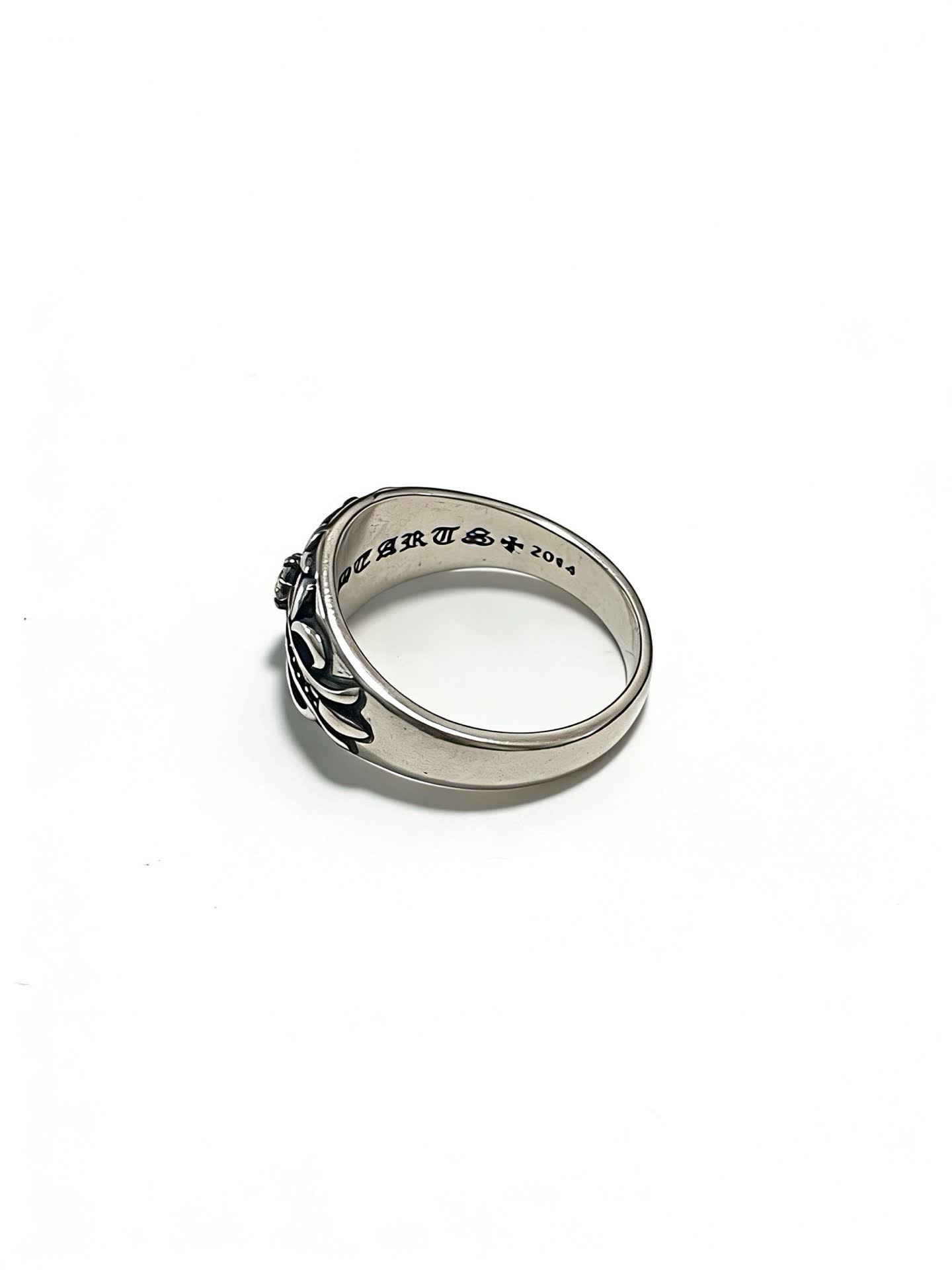 Chrome Hearts Sterling Silver Filigree Ring